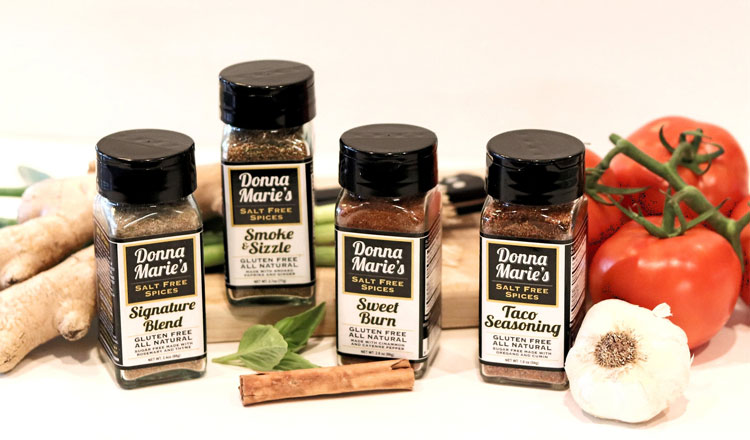 Donna Marie's salt free spice blends